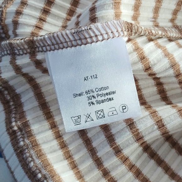 NEW!2 pack L pink & tan tank tops - Picture 13 of 13